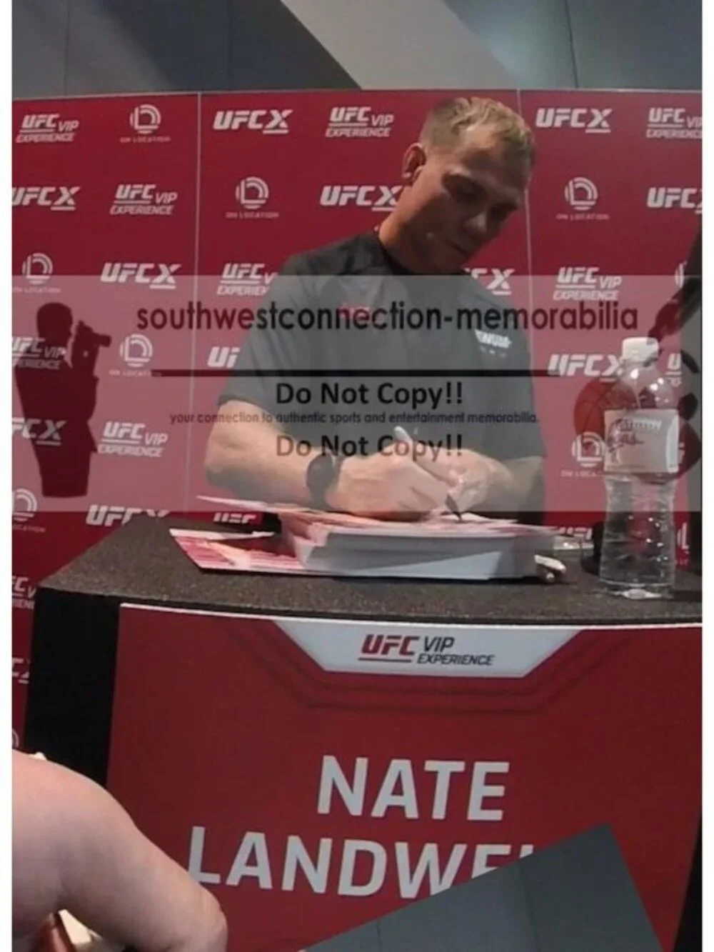 Nate Landwehr Signed UFC Photo 8.5x11 Autograph MMA Proof COA